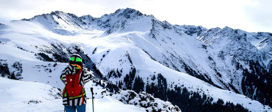 Skiing and Winter Wonderland at Karakul