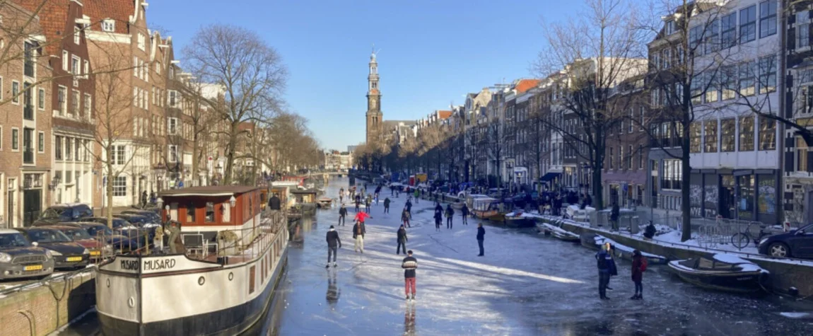 Amsterdam In Winter