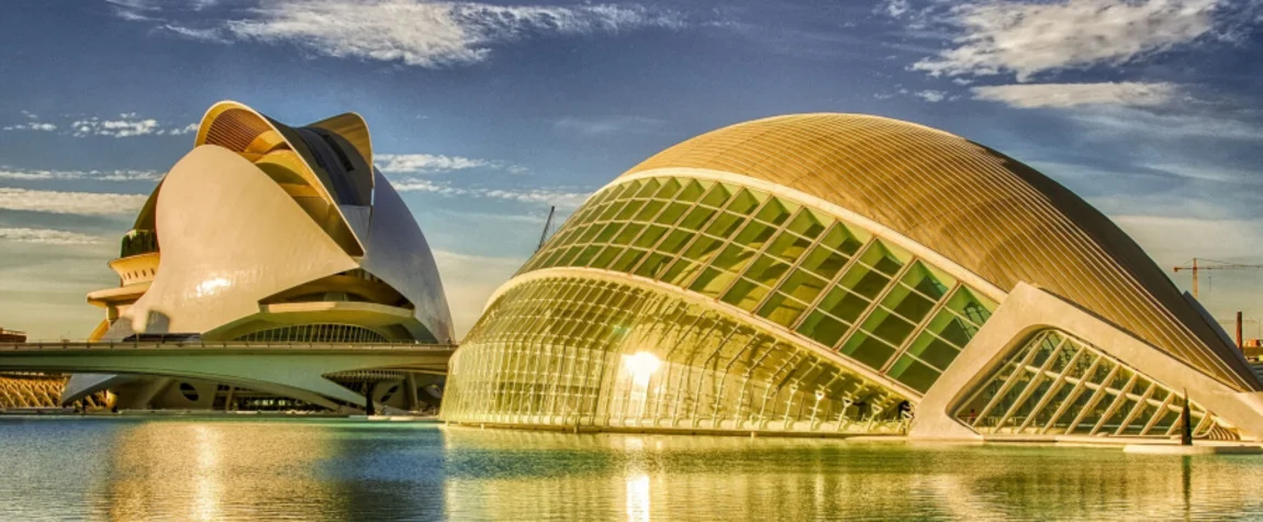 Take in the architectural beauty that is Valencias City of Arts and Sciences