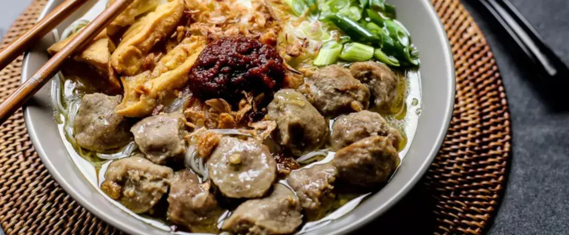 Bakso Indonesian Meatball Soup