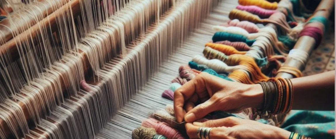 Visit the Silk Weaving business