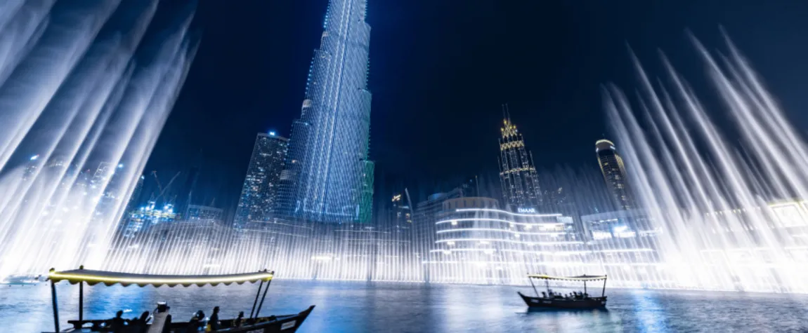 Burj Khalifa and Dubai Fountain Show: