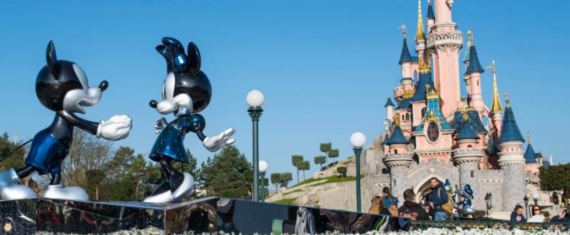 Disneyland Park at Disneyland Paris in Marne-la-Vallée - theme parks in France