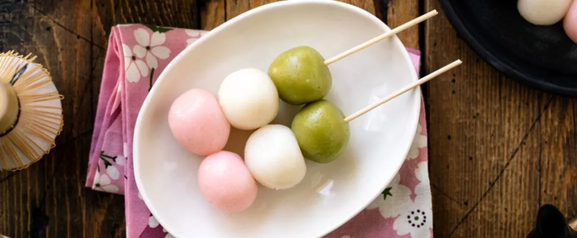 Dango - famous sweets in Japan
