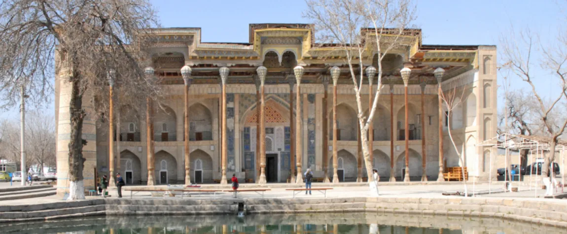 Bolo Hauz Mosque in Bukhara