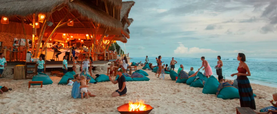 Relaxing at Beach Clubs - Incredible Activities in Bali