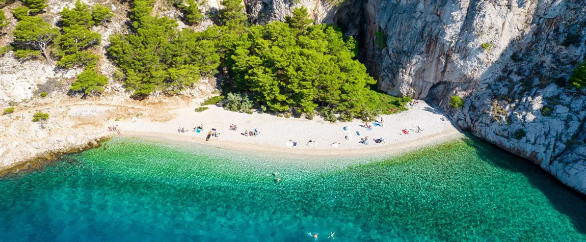Nugal Beach (Makarska) - best beaches