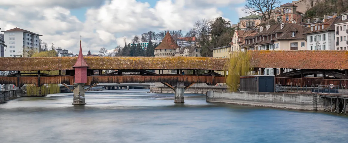 Spreuer Bridge (Spreuerbrücke), Lucerne - beautiful bridges