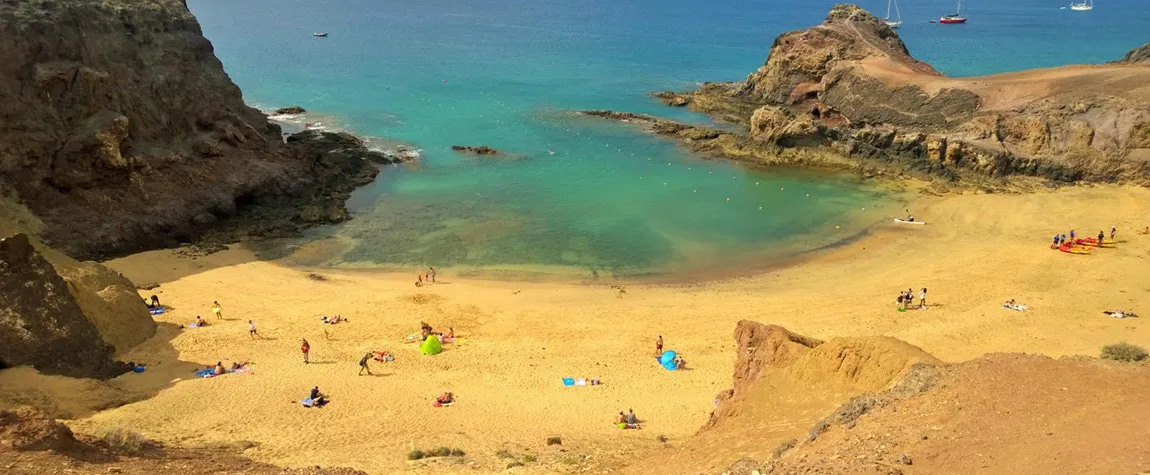 Playa de Papagayo, Lanzarote - Blue Flag beaches