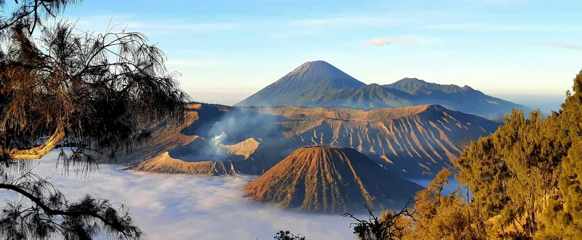 Mount Bromo, East Java - Volcano in an Active State - Indonesia