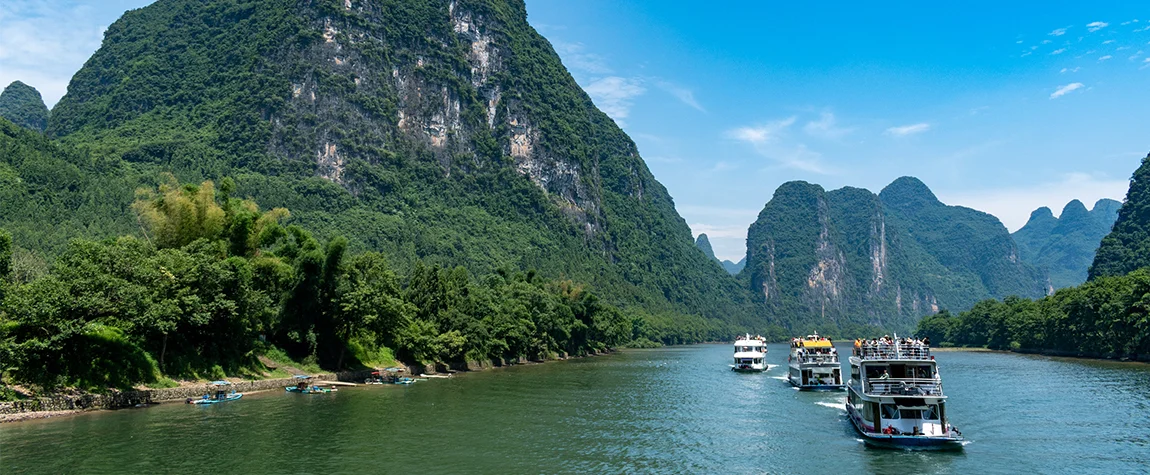 The Li River, Guilin - Places in China