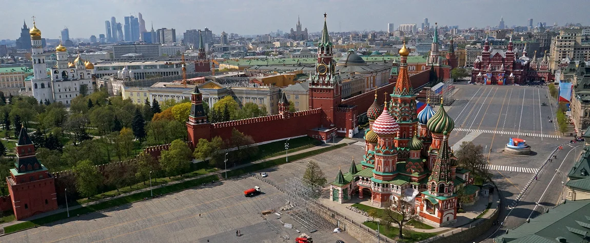 Moscow’s Red Square and Kremlin