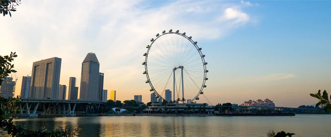 Singapore Flyer - Skyline Views