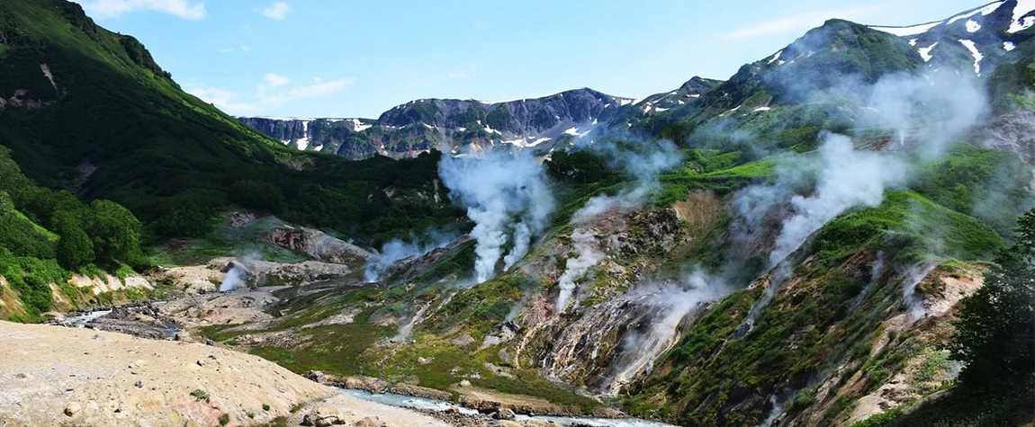 The Valley of Geysers in Kamchatka
