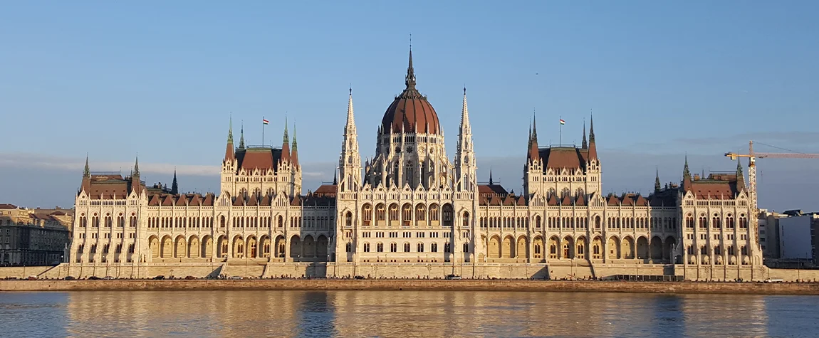 Budapest parliament building