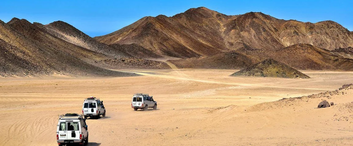 Desert Safari - red sea diving in Egypt