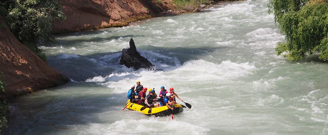 Rafting on the Chatkal River