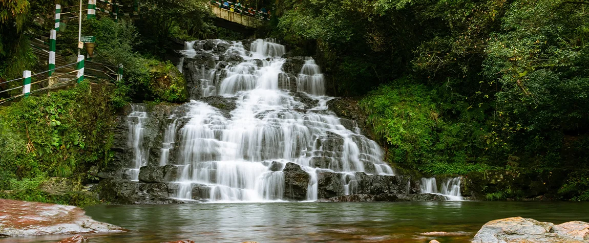 Elephant Falls - places to visit in Meghalaya