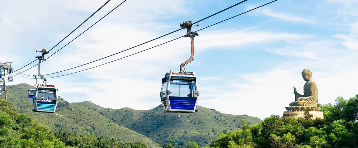 Ngong Ping Village and Cable Car