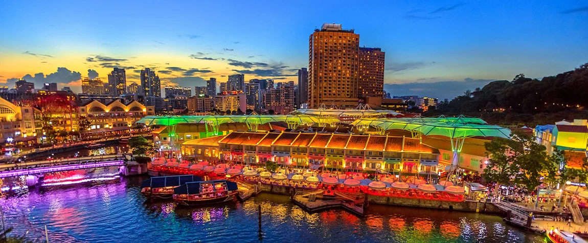 Clarke Quay - Tourist attractions in Singapore