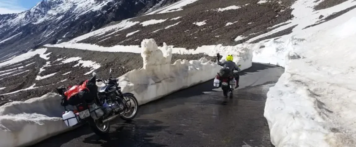 Biking on the Rohtang Pass - Things To Do in Manali