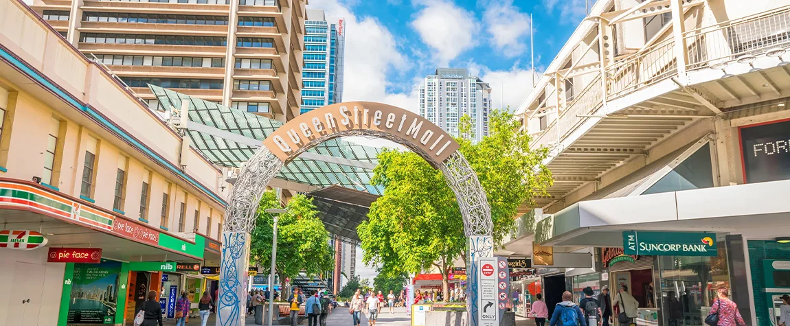 Shop and Dine at Queen Street Mall - Things to Do in Brisbane