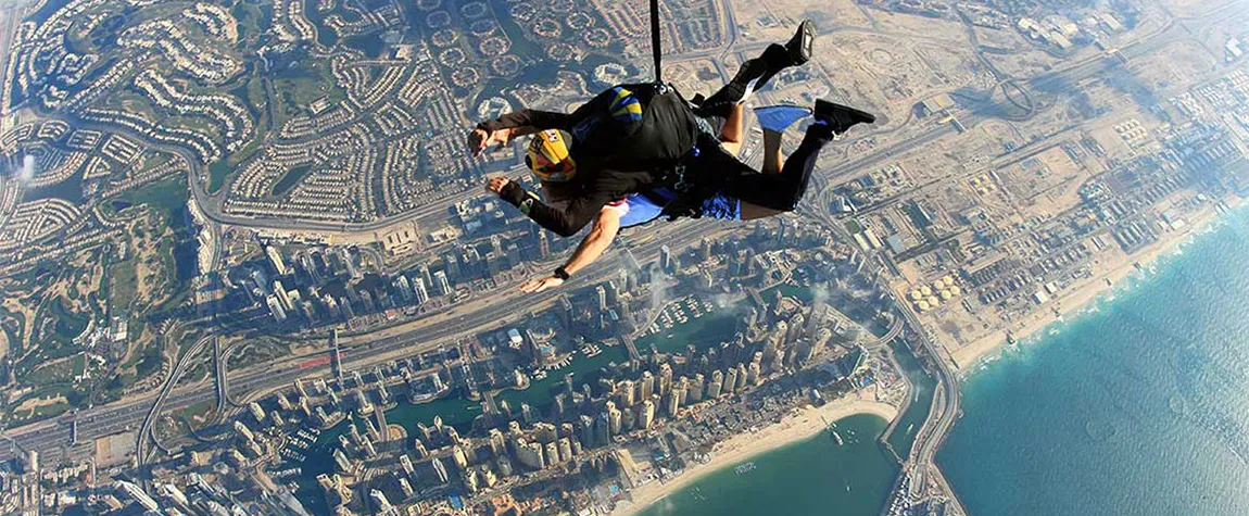 Skydive Dubai Palm Drop Zone