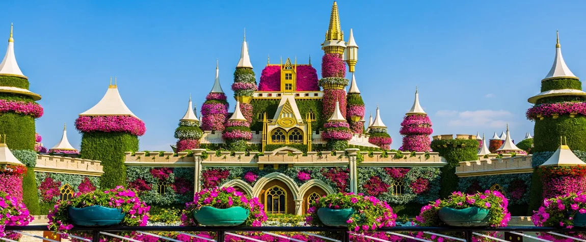 Attractions in Dubai Miracle Garden