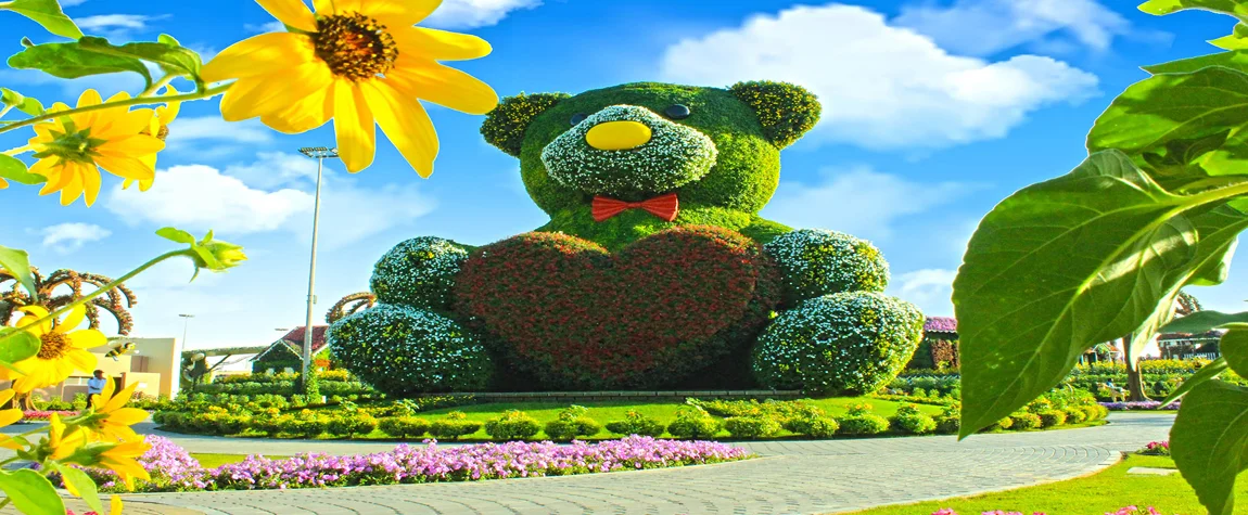 Attractions in Dubai Miracle Garden