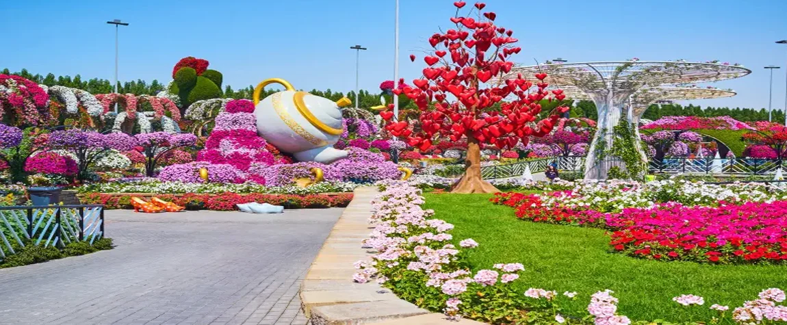 Attractions in Dubai Miracle Garden