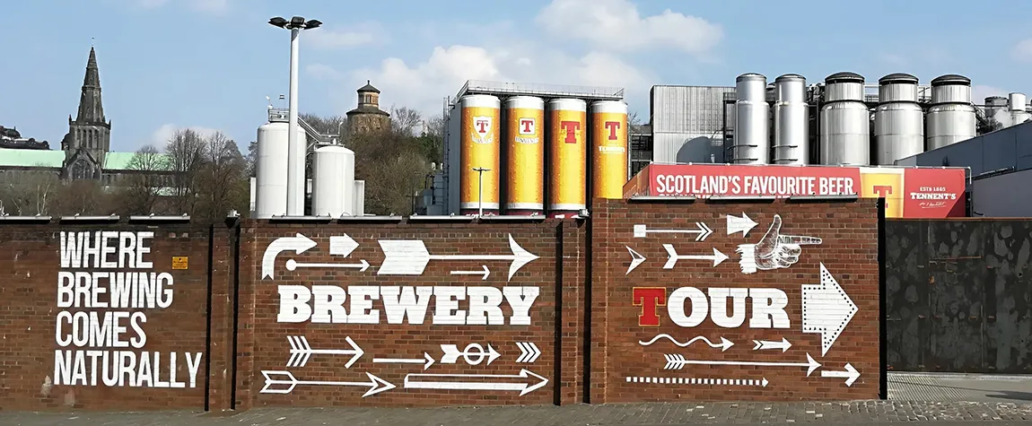 Take the Tennent’s Brewery Tour