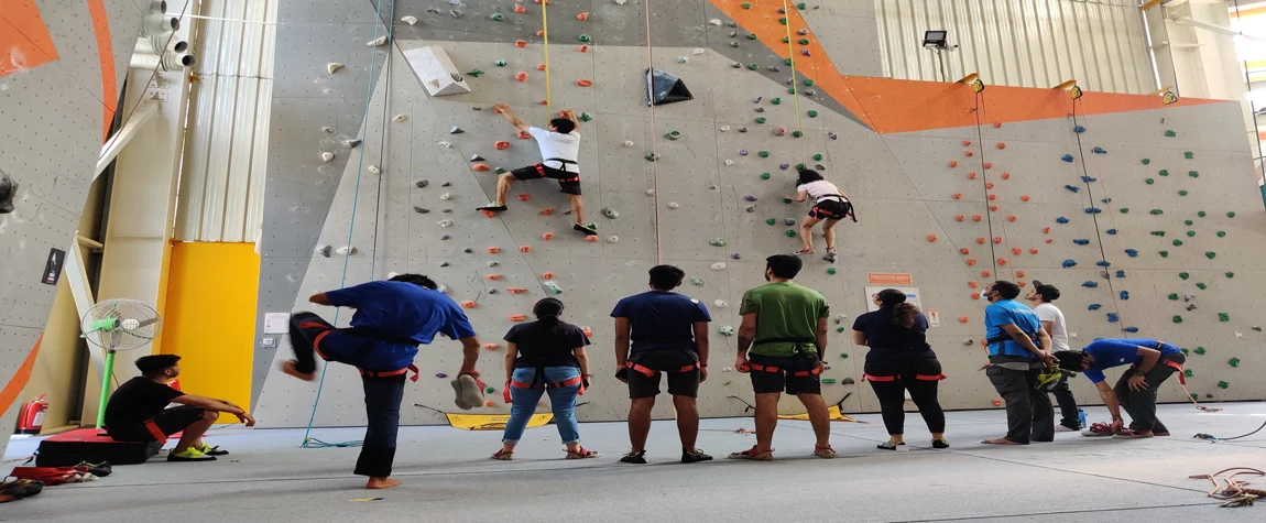 3. Rock Climbing at Mehrauli