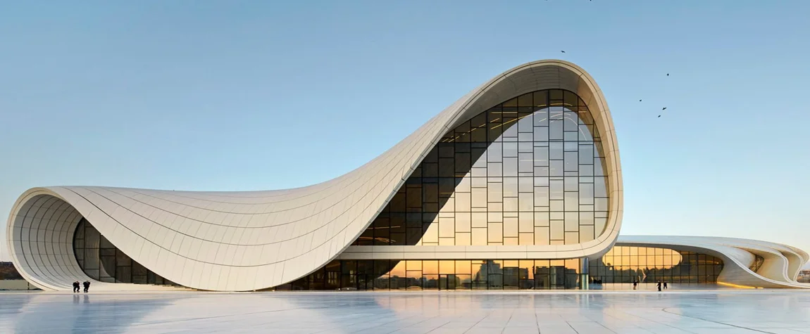 Marvel at the Heydar Aliyev Center