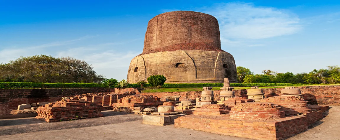 Meditate at the Buddhist Sarnath