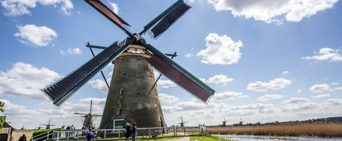 See the Windmills at Kinderdijk