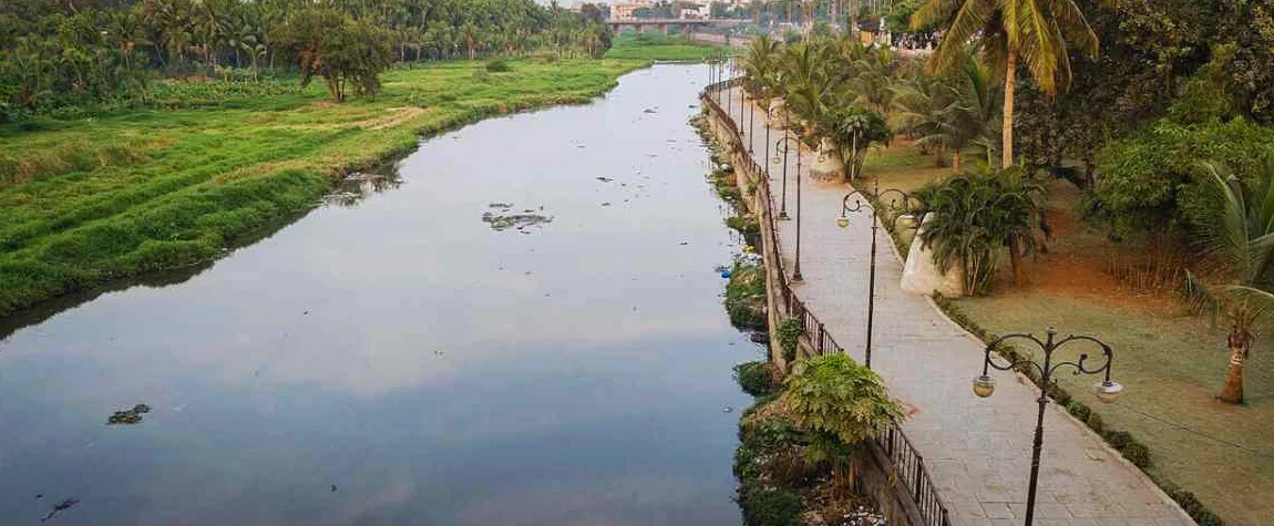 Musi Riverfront - Charminar old city