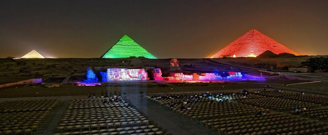 See the Sound and Light Show at the Pyramids