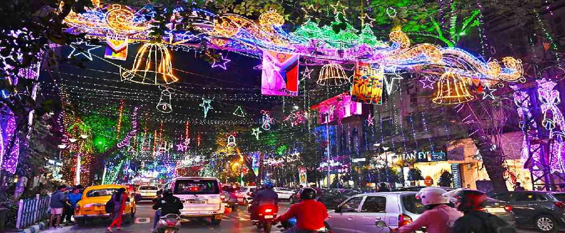 Kolkata - celebrate Christmas in India