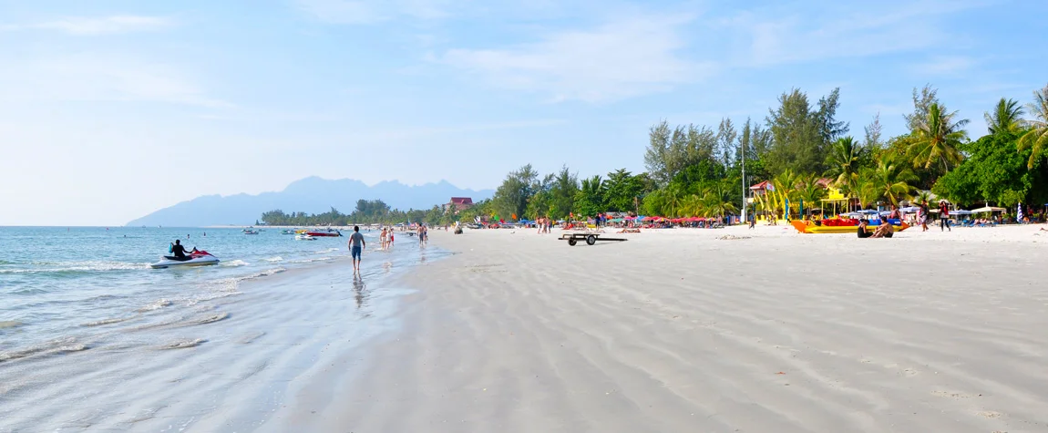 Take a Dip at the Stunning Pantai Cenang Beach