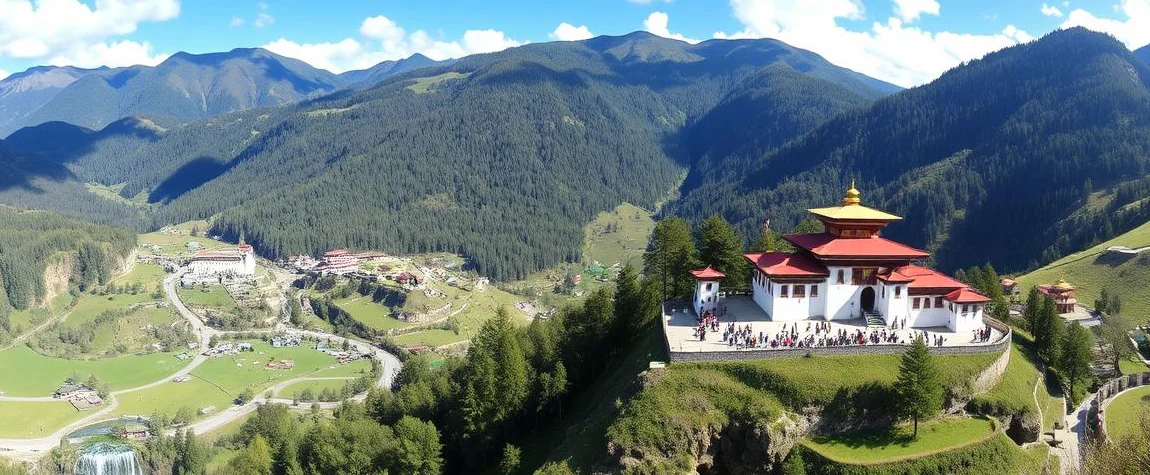 places you must visit and see in the Bhutan