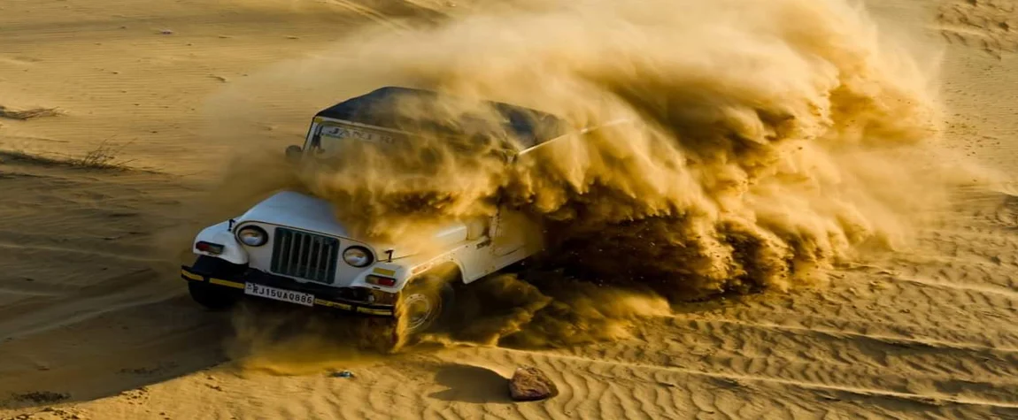 Dune Bashing in Jaisalmer