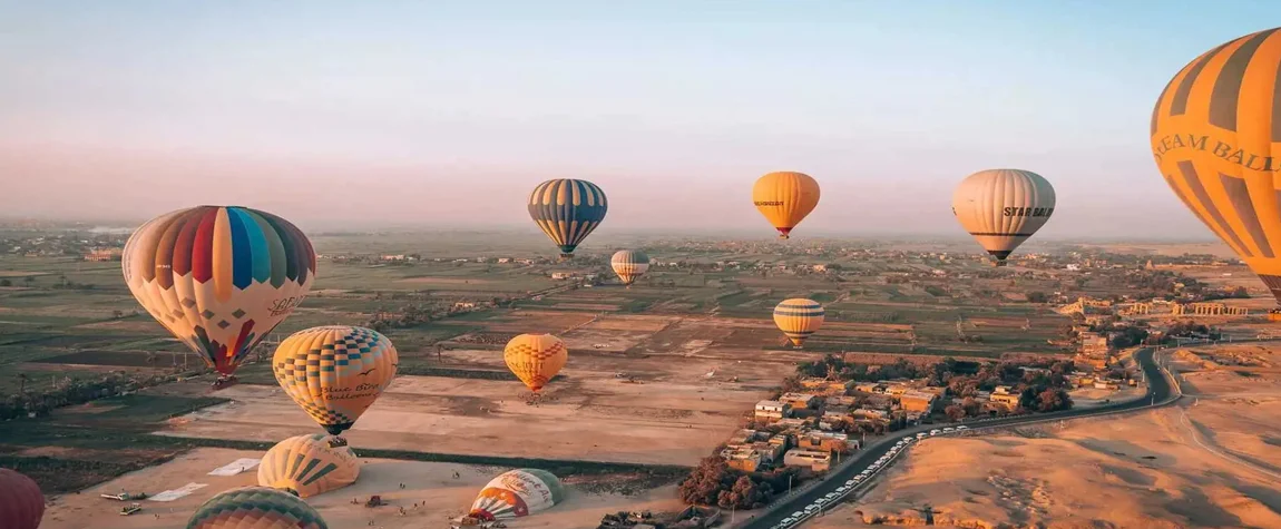 Hot Air Balloon Ride over Luxor