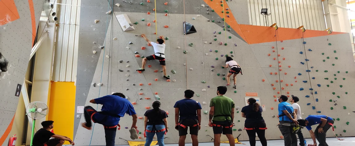 Rock Climbing at Climb Central