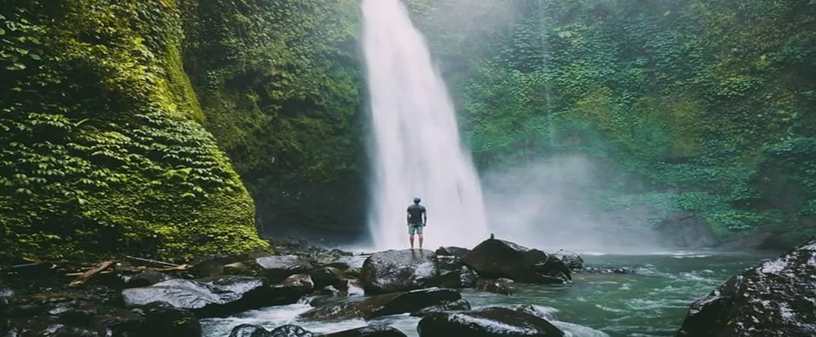 7. Sangeh Waterfall