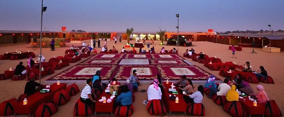 9. BBQ Dinner Under the Stars - Dubai Desert Safari