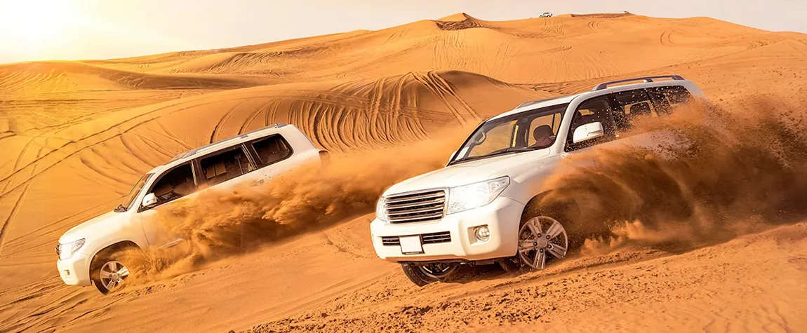 1. Dune Bashing - Dubai Desert Safari