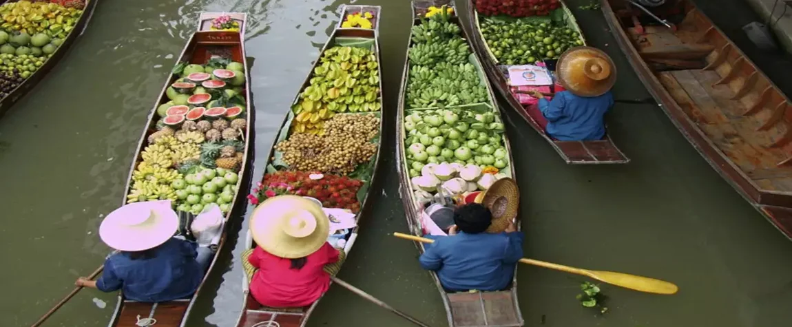 1. Damnoen Saduak Floating Market: The Iconic Market - Floating Markets in Bangkok