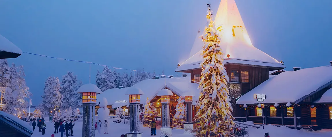 1. Santa Claus Village - attractions in Rovaniemi