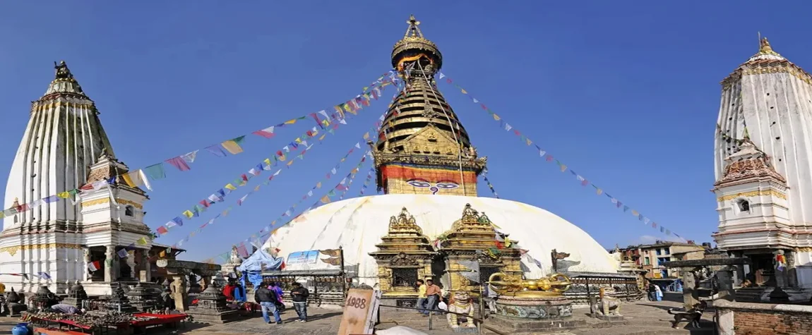 1. Swayambhunath Stupa (Monkey Temple) - Places to Visit in Kathmandu