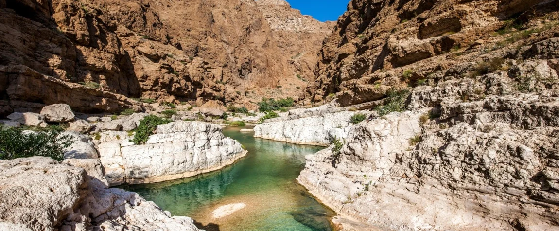 3. Wadi Shab - National Parks in Oman